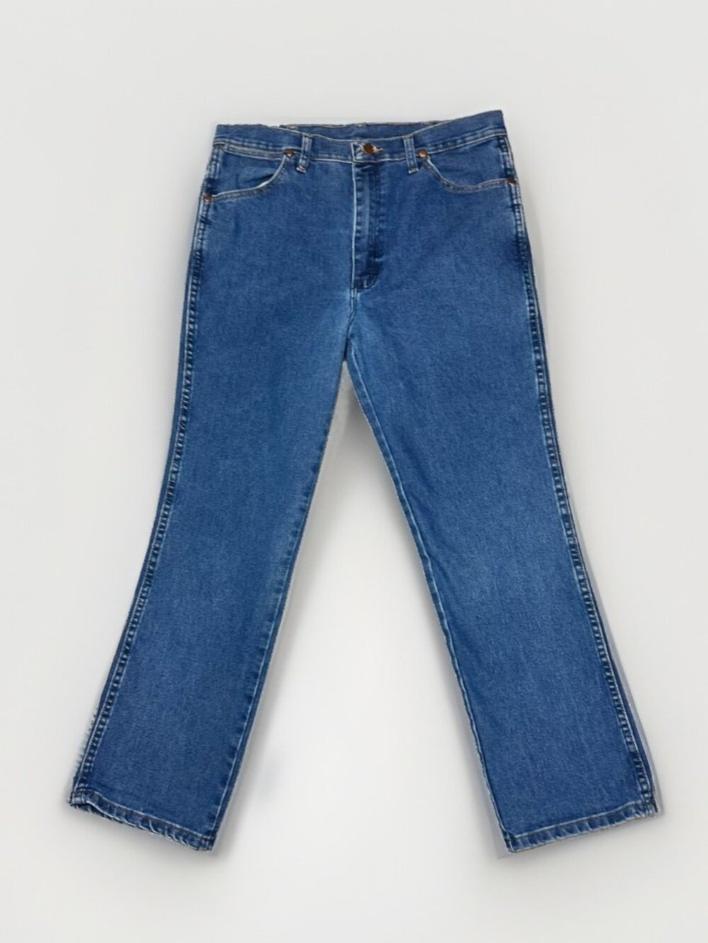 Wrangler Jeans Men’s 36x30 Cowboy Cut Slim Fit Medium Wash Bootcut #936AFGK